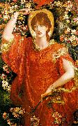 Dante Gabriel Rossetti A Vision of Fiammetta oil painting on canvas